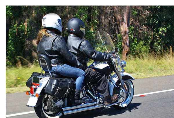 Motorcycle Rider & Passenger Seat